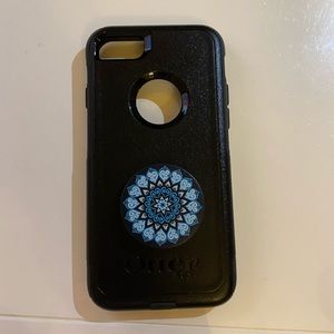 Black Otter Box case for iPhones 7/8
